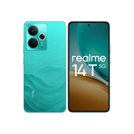 

Смартфон Realme 14T 5G 8/256Gb Green, Зеленый