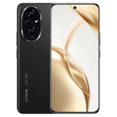 Смартфон Honor 200 Pro 12/512Gb Black - фото 1
