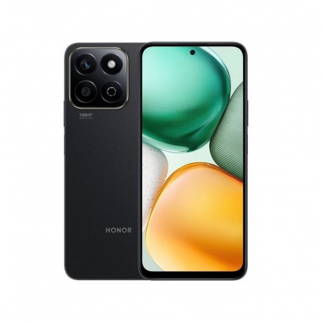 Смартфон Honor X7C 8/128Gb Black - фото 1