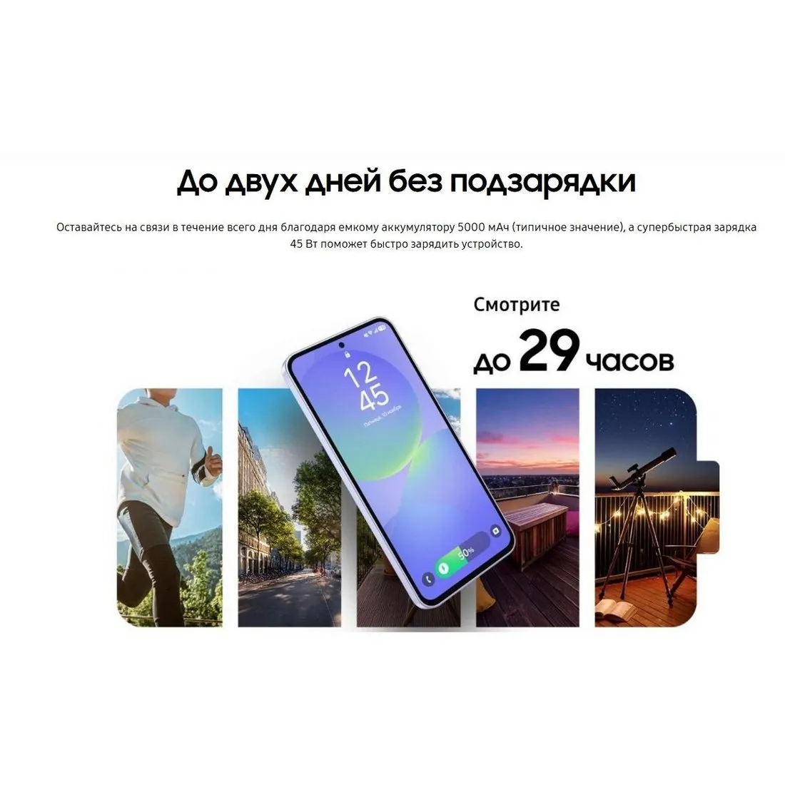 Смартфон Samsung Galaxy A36 8/256Gb (SM-A366BLGVMEA) Lime - фото 14