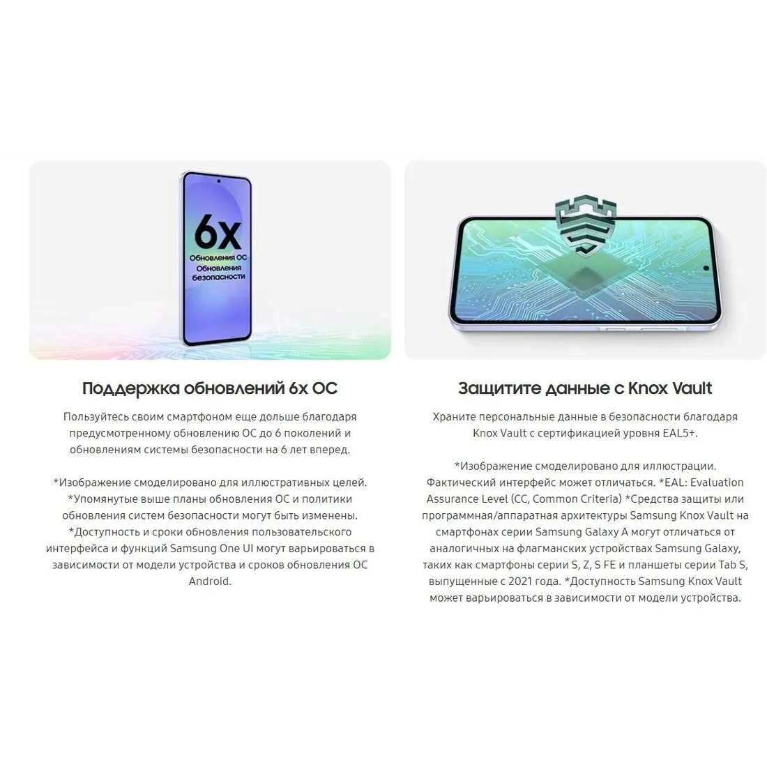 Смартфон Samsung Galaxy A36 8/256Gb (SM-A366BZAVMEA) White - фото 15