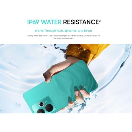 Смартфон Realme 14T 5G 8/128Gb Green - фото 33