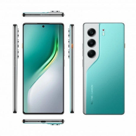 Смартфон Tecno Camon 40 12/256Gb Green - фото 11