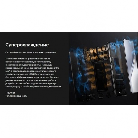 Смартфон Tecno Camon 40 12/256Gb Green - фото 43