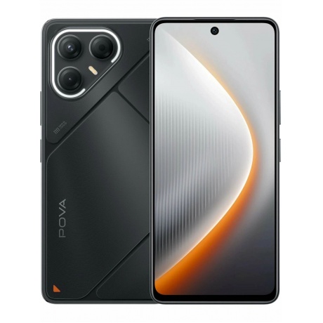 Смартфон Tecno Pova 7 5G 8/256Gb Black - фото 2