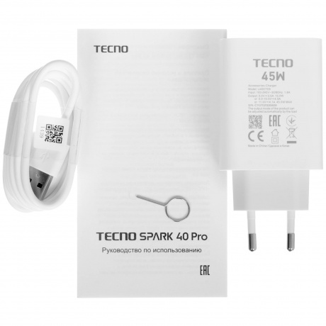Смартфон Tecno Spark 40 Pro 8/256Gb Titanium - фото 14