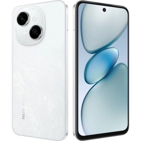 Смартфон Tecno Spark Go 1 3/128Gb White - фото 16