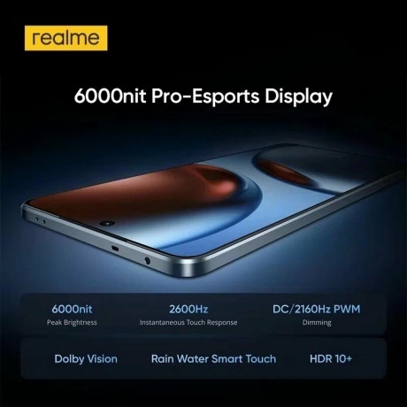 Смартфон Realme GT 7 12/256Gb Blue - фото 16