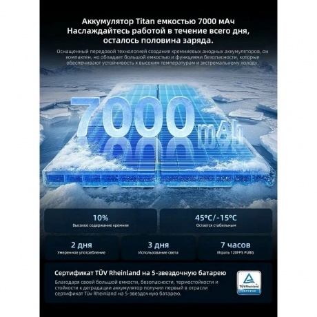 Смартфон Realme GT 7T 12/512Gb Blue - фото 15