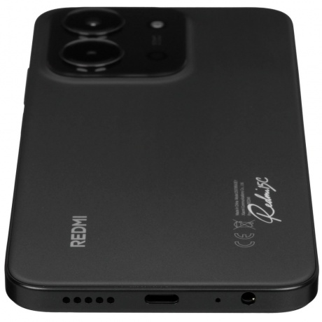 Смартфон Xiaomi REDMI 15C RU 4/256Gb Midnight Black - фото 8