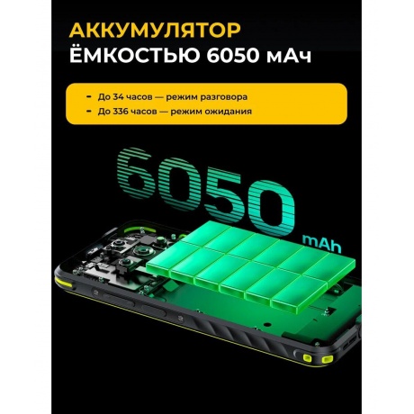 Смартфон Ulefone Armor X31 6/128Gb Classic Black - фото 14