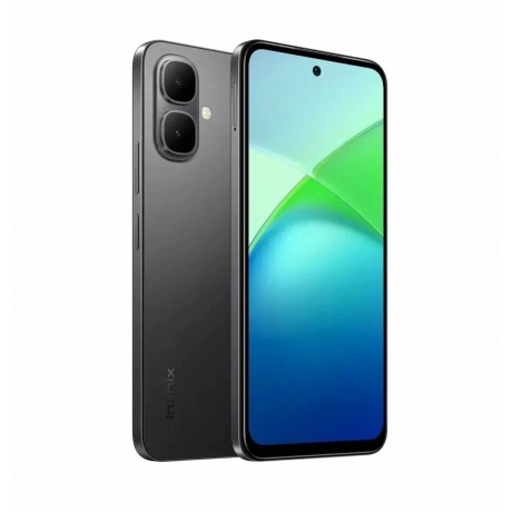 Смартфон Infinix Smart 10 4/128Gb Black - фото 2