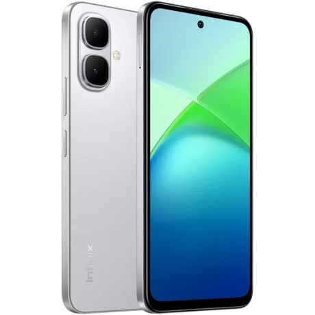 Смартфон Infinix Smart 10 4/128Gb Silver - фото 3