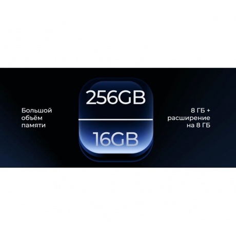 Смартфон Tecno Spark 40 8/256Gb Blue - фото 28