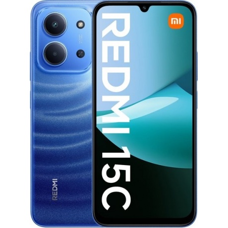 Смартфон Xiaomi REDMI 15C RU 4/256Gb Blue - фото 10