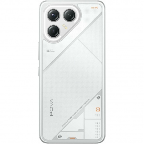 Смартфон Tecno Pova 7 Ultra 5G 12/256Gb White - фото 3