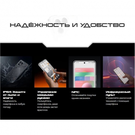 Смартфон Tecno Pova 7 Ultra 5G 8/256Gb White - фото 26