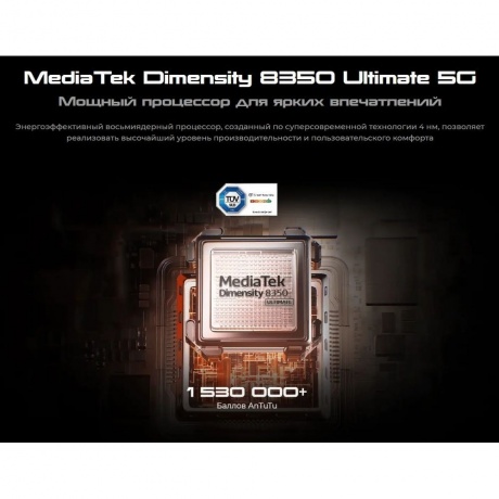 Смартфон Tecno Pova 7 Ultra 5G 8/256Gb Black - фото 20