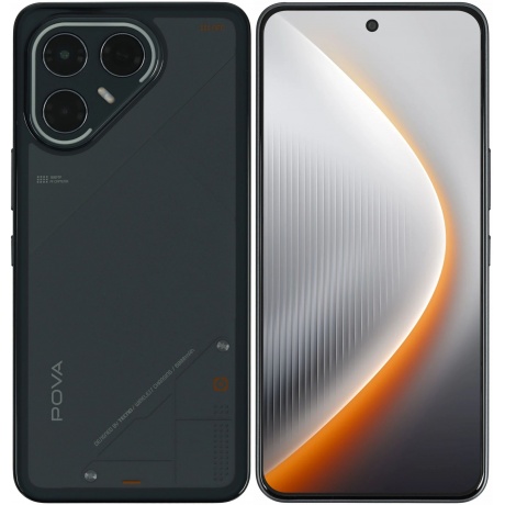 Смартфон Tecno Pova 7 Ultra 8/256Gb Black - фото 1