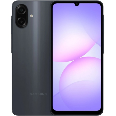 Смартфон Samsung Galaxy A07 6/128Gb (SM-A075FZKHCAU) Black