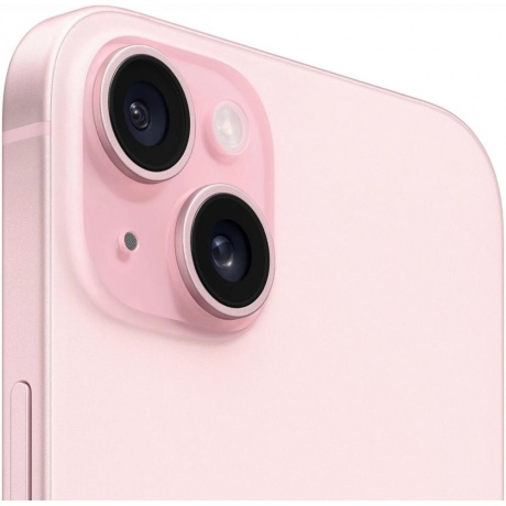 Смартфон Apple iPhone 15 128Gb (MTP13ZP/A) Pink - фото 5