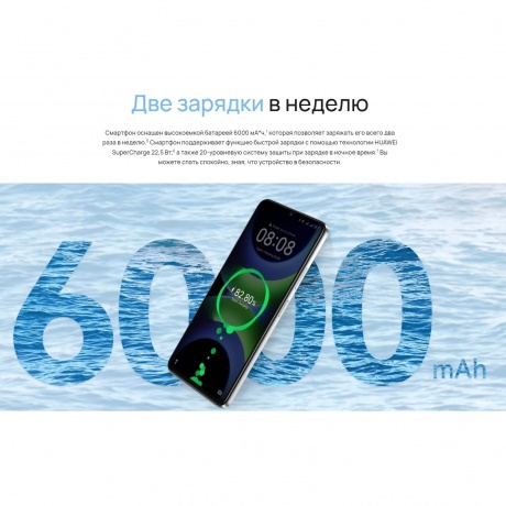 Смартфон Huawei Nova Y63 6/128Gb (51098HTY) Black - фото 15