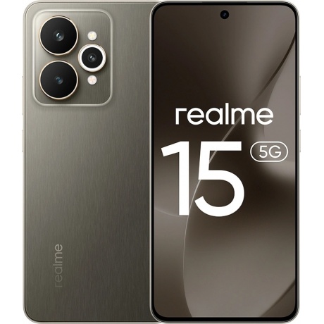 

Смартфон Realme 15 12/512Gb Black, Титан