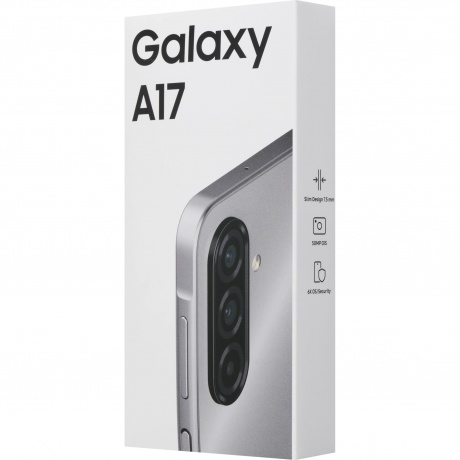 Смартфон Samsung Galaxy A17 8/256Gb (SM-A175FZAOCAU) Gray - фото 17