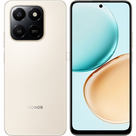 

Смартфон Honor x7d 6/128 Gold, Золотой