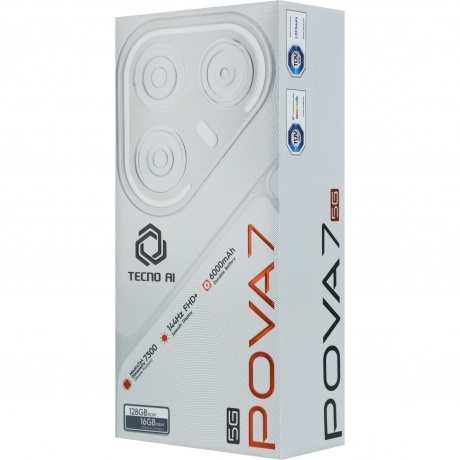Смартфон Tecno Pova 7 5G 8/128Gb Pink - фото 15