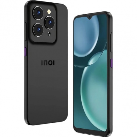 Смартфон INOI Note 15 6/256Gb Titanium Black - фото 2