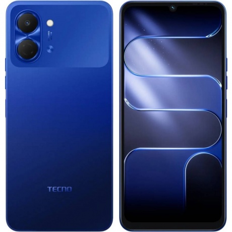 Смартфон Tecno Spark Go 3 4/128Gb Синий - фото 1