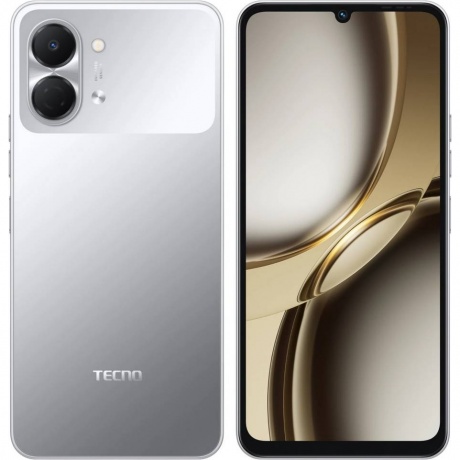 Смартфон Tecno Spark Go 3 4/64Gb серый - фото 1