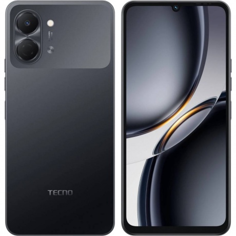 Смартфон Tecno Spark Go 3 4/64Gb Черный - фото 1
