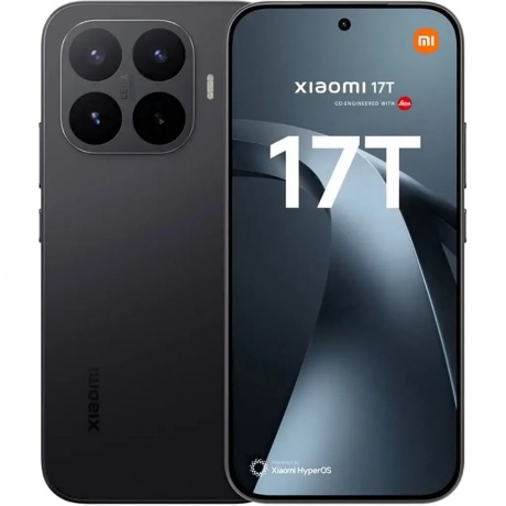 Смартфон Xiaomi 17T RU 12/512Gb Black - фото 1