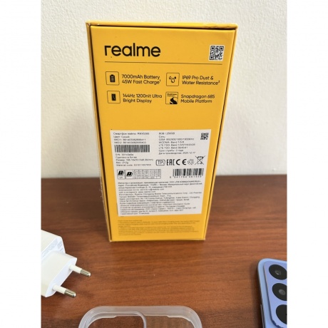 Смартфон Realme C85 8/256Gb Blue отличное состояние - фото 5