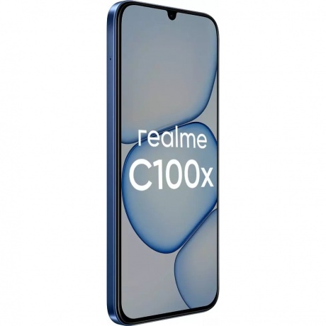 Смартфон Realme C100X 4/256Gb синий - фото 14
