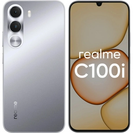 Смартфон Realme C100i 4/64Gb серебристый