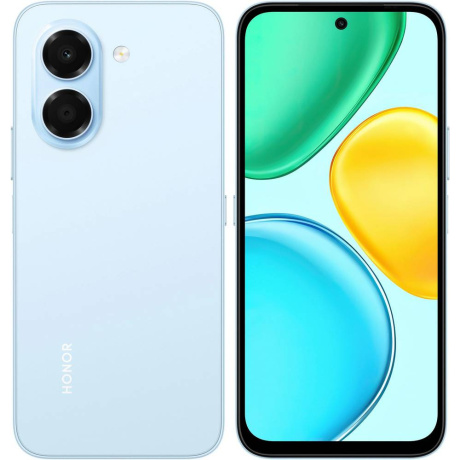 Смартфон HONOR X7e 6/256GB Light Blue 5109CHYW - фото 1
