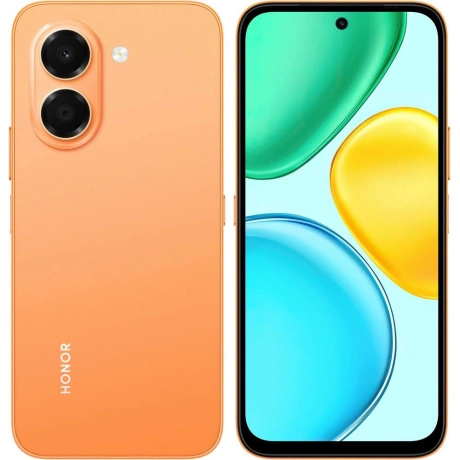 Смартфон HONOR X7e 6/256GB Sunrise Orange 5109CHYX
