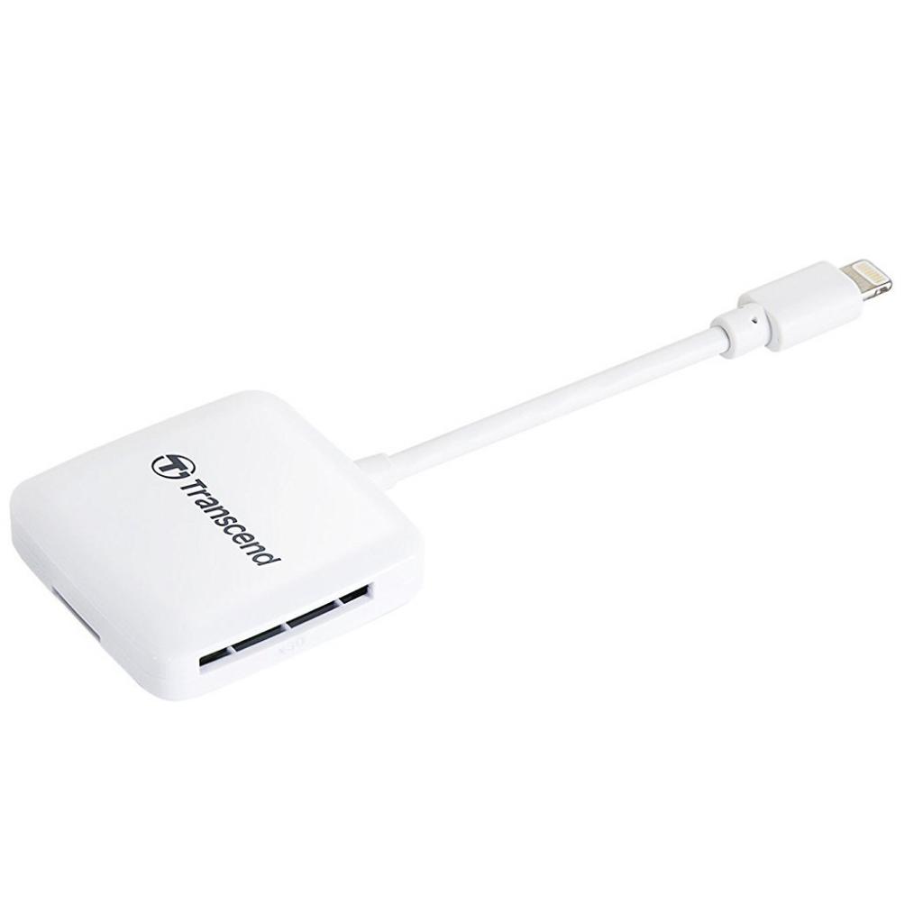 Карт-ридер Transcend USB 2.0 OTG Card Reader (TS-RDA2W) белый