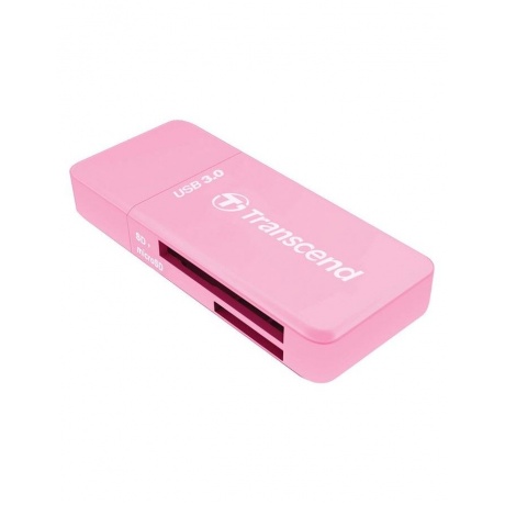 Карт-ридер Transcend All in1 Multi Card Reader (TS-RDF5R) Pink - фото 1
