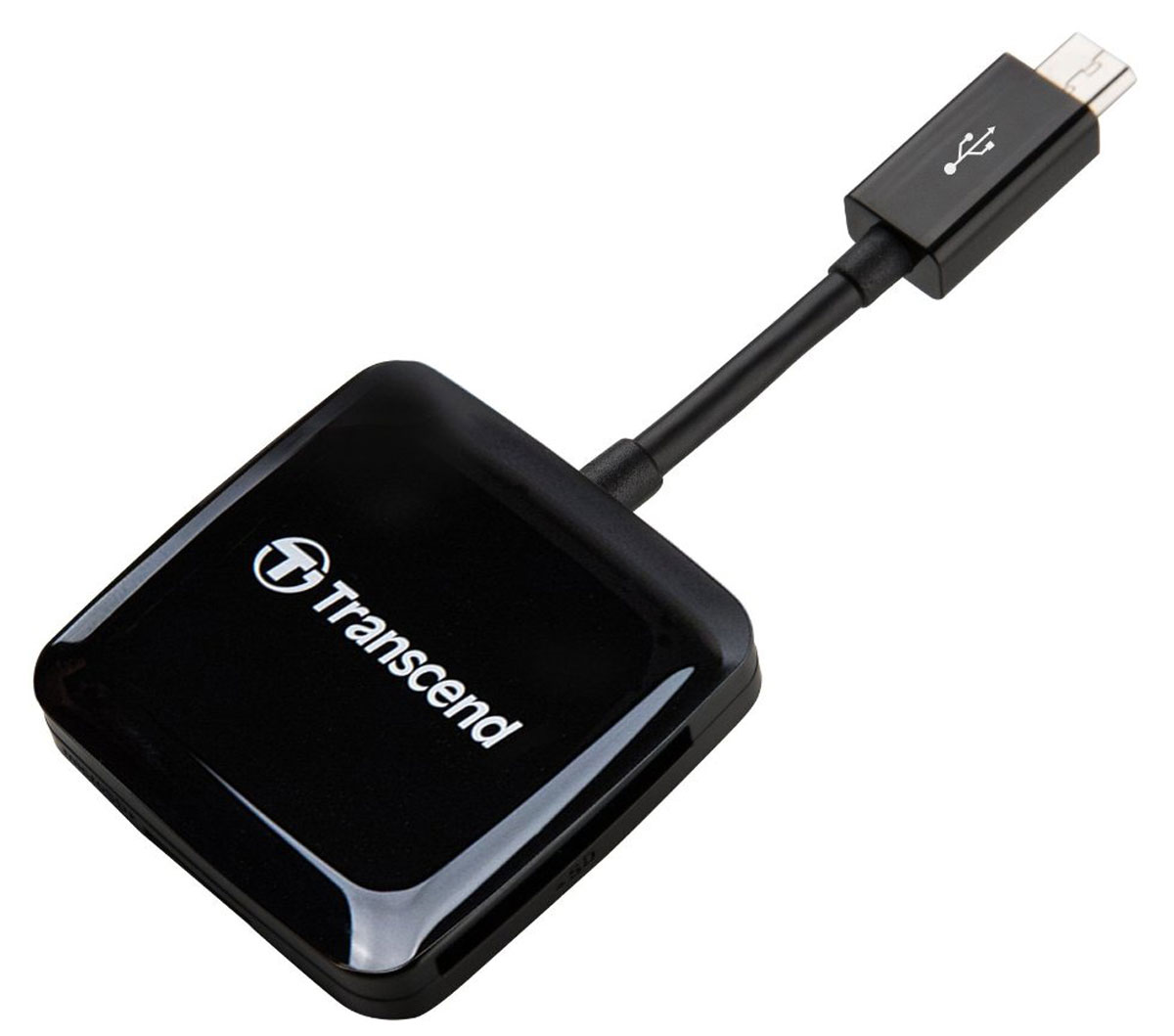 Карт-ридер Transcend RDP9 OTG (TS-RDP9K) USB2.0 Black