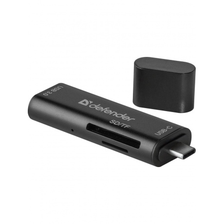 Карт-ридер Defender Speed Stick USB 3.1 Type-C - USB/SD/TF - фото 2