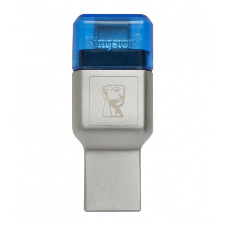 Карт-ридер Kingston microSDHC USB3.1+TypeC (FCR-ML3C) - фото 2