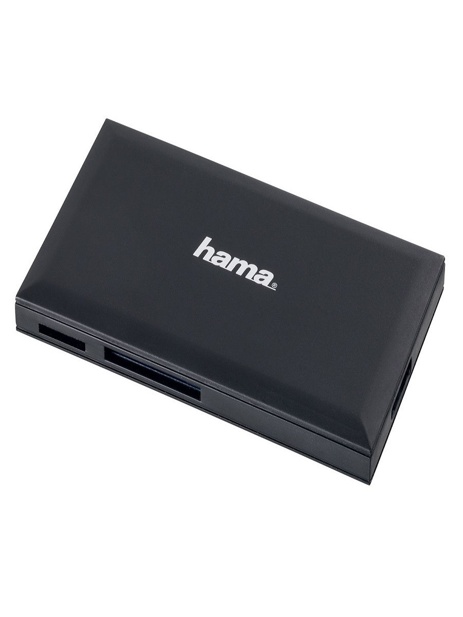 Карт-ридер USB3.0 Hama Multi черный 00181018 - фото 1