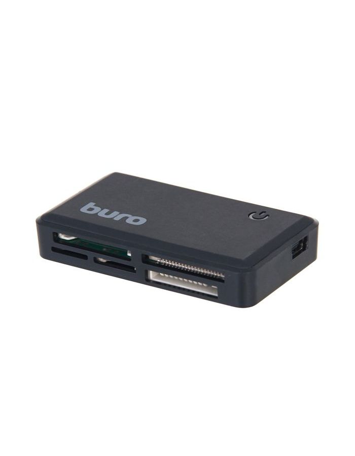 Карт-ридер USB2.0 Buro BU-CR-151 черный устройство чтения карт памяти usb 3 0 многофункциональный кардридер cf xd ms sd tf для windows vista xp 7 8 10 linux os