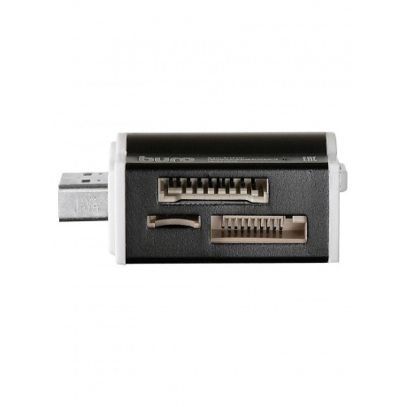 Карт-ридер USB2.0 Buro BU-CR-3101 черный - фото 3