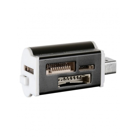Карт-ридер USB2.0 Buro BU-CR-3101 черный - фото 4