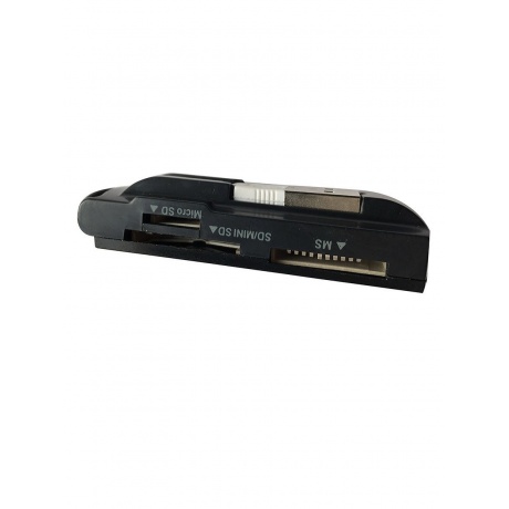 Карт-ридер USB2.0 Buro BU-CR-108 черный - фото 4